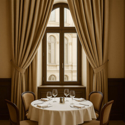 Акустические шторы для ресторанов в Астане