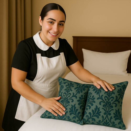 Декоративный текстиль для отелей