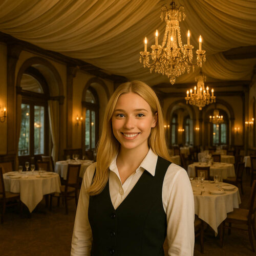 Драпировка стен и потолка в ресторане