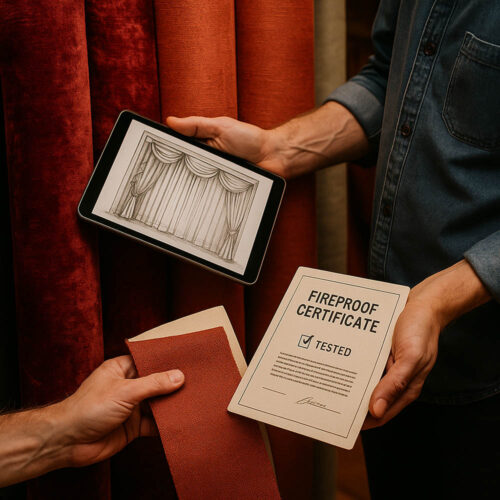 Производство и поставка одежды сцены от CORTEZ